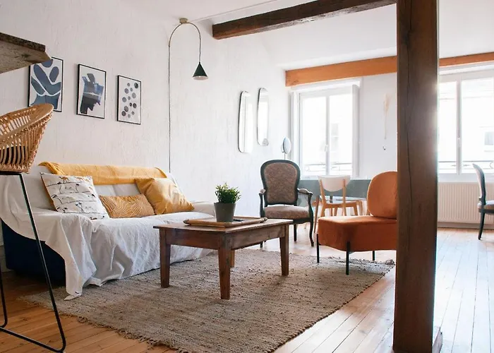 Le Pommeraye : Duplex hyper centre